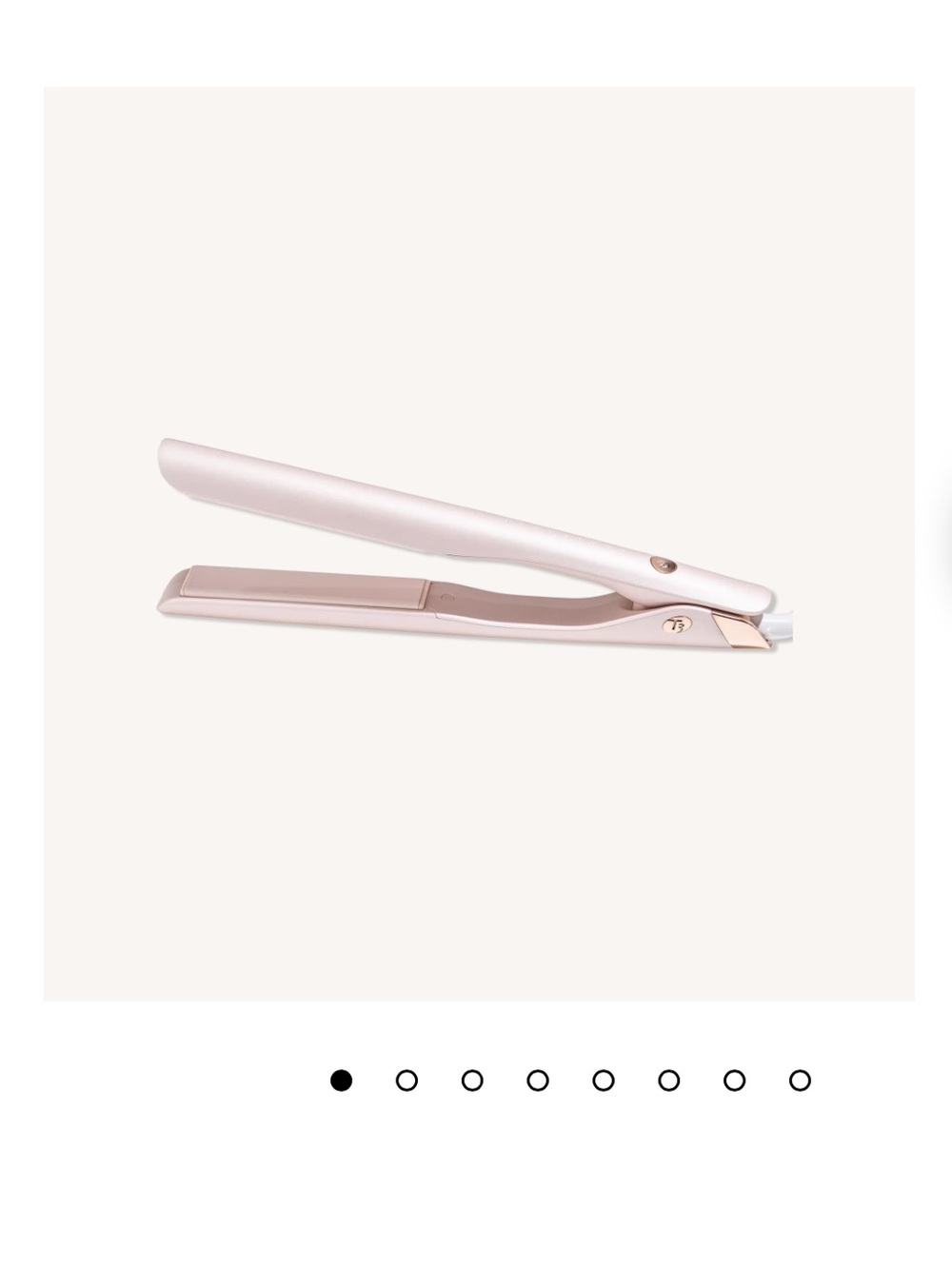 Rose Gold Ceramic Hair Straightener - Women Hair Tool
